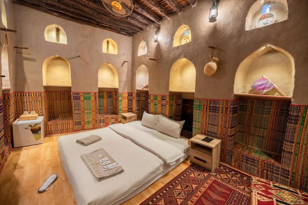 B&B or authentic guesthouse (sometimes shared bathroom)